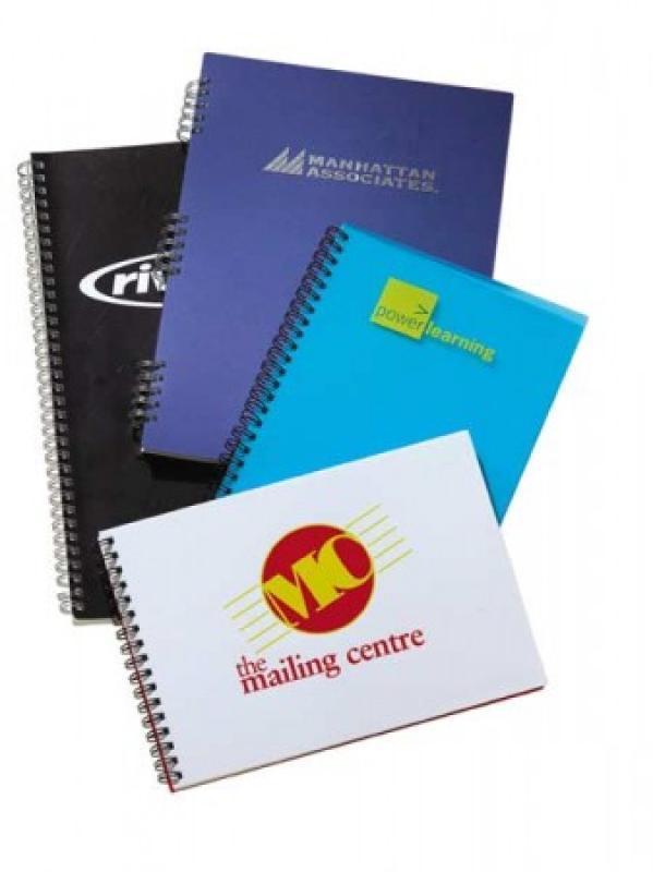 A5 Wirobound Book.