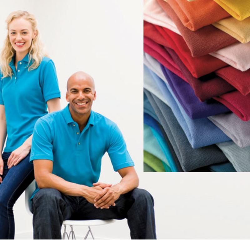 Classic Polo with Stand Up Collar