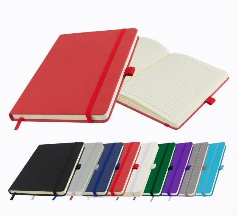 A5 Lined Soft Touch Notebook