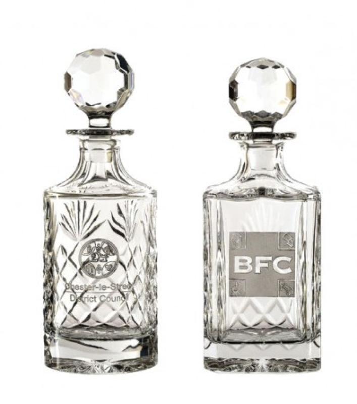 Gallery Panel Square Spirit Decanter