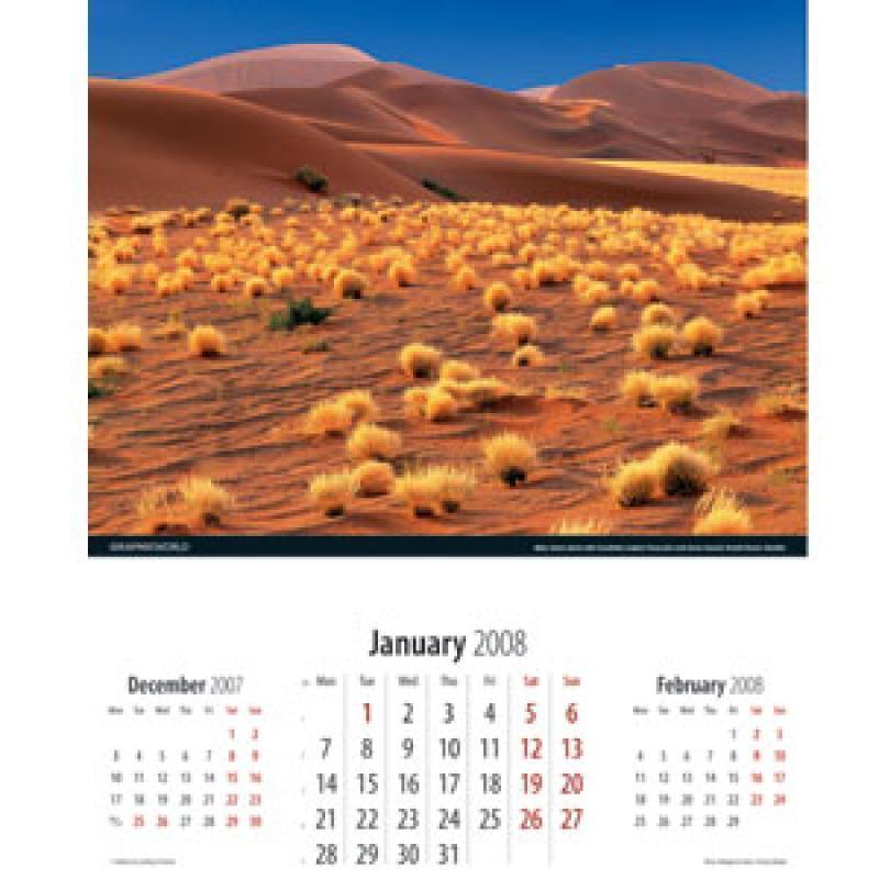 Geographica Wall Calendar
