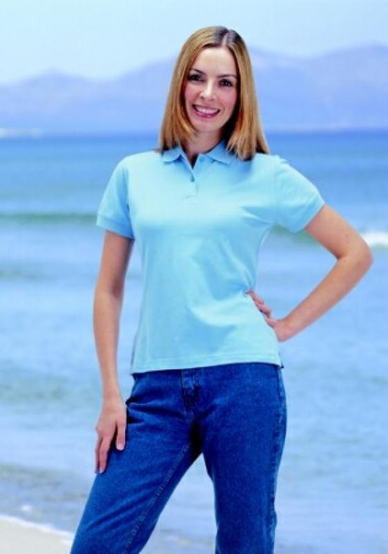 Fruit of the Loom  Ladies Fitted Polo Shirt