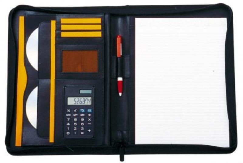 A4 Pembury Zipped/Calculator Conference Folder 