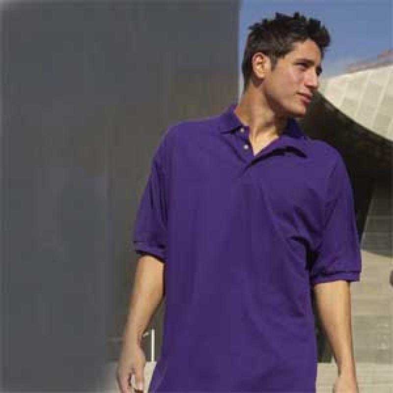 Gildan 100% Cotton Pique Poloshirt - White