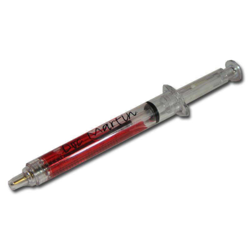 Syringe ballpen