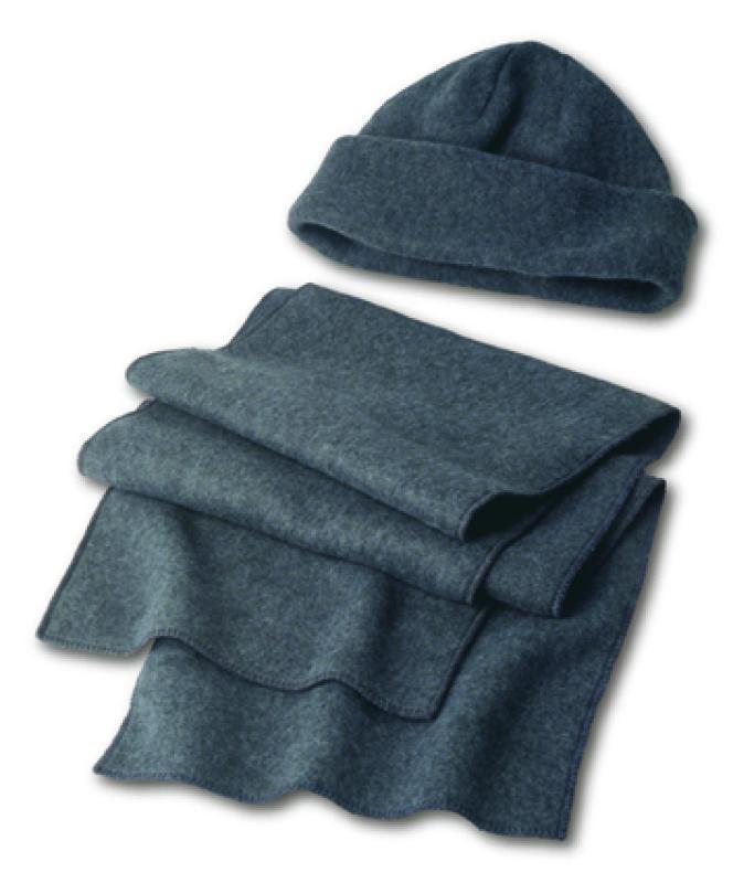 Scarbo Fleece cap and scarf