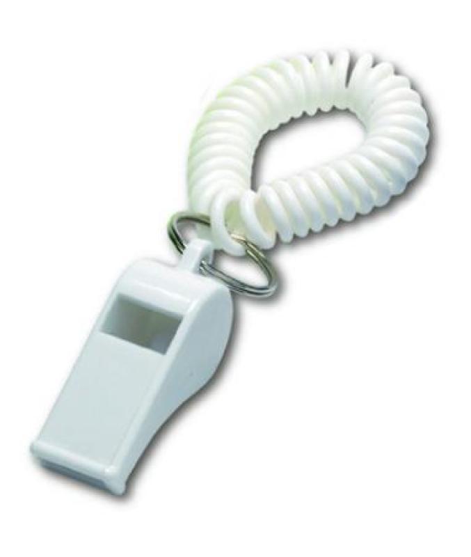 Whistle with wrist cord