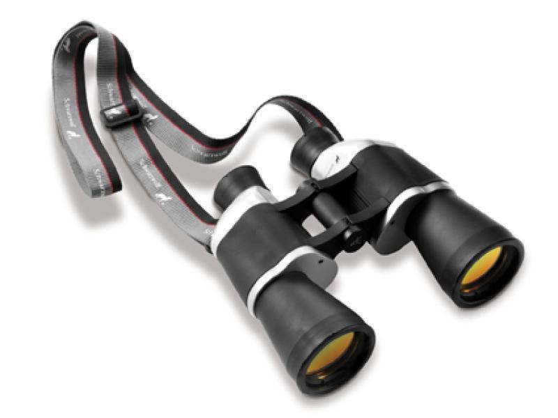 Master field binoculars with auto focus, fully multi coated lenses and three rubber safety buttons, 