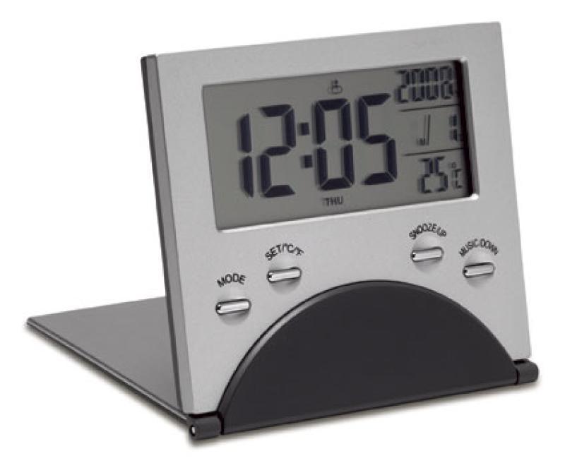 Voyage Desk clock/travel alarm