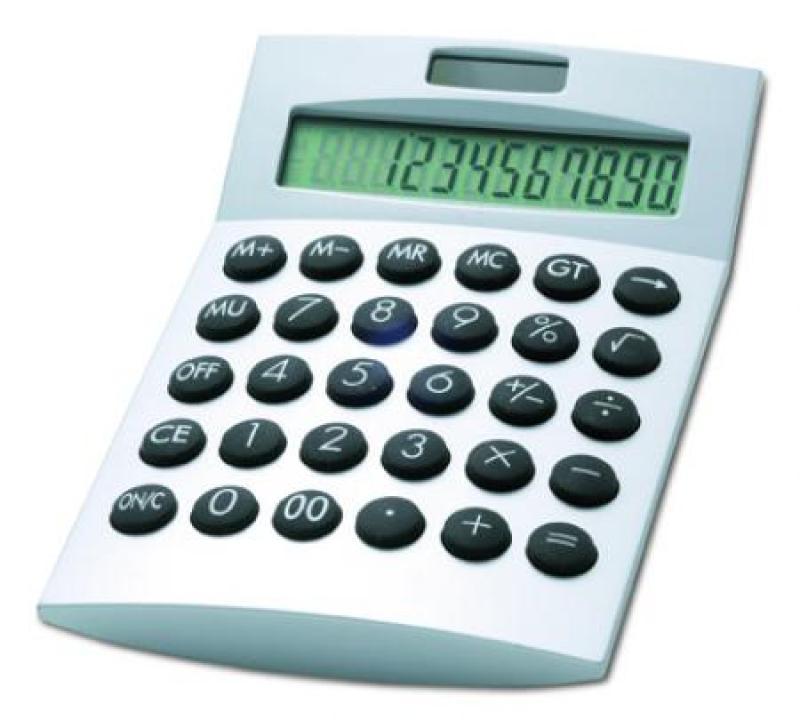 Desk calculator, 8 digits 