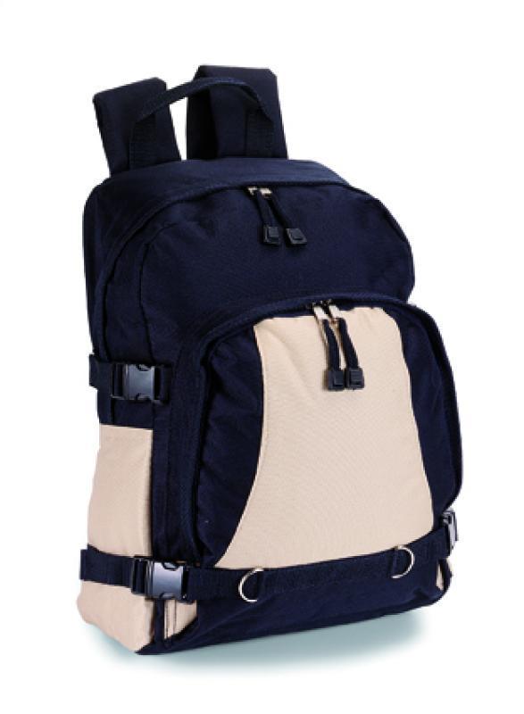 Rucksack with front pocket