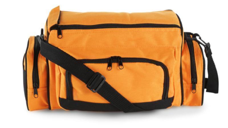 Pomelo cooler bag with main compartment and three zipped pockets