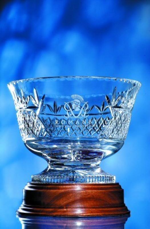 24% Lead Crystal  10 Panelled Trophy Bowl