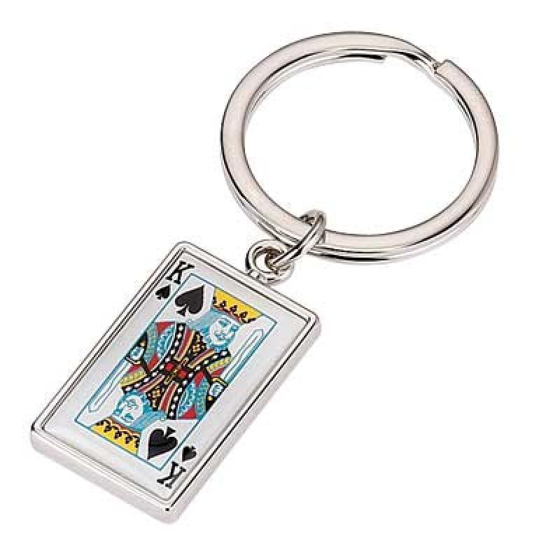 King of Spades Keyring