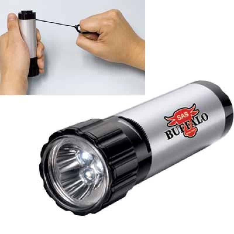 Pull String Dynamo Torch