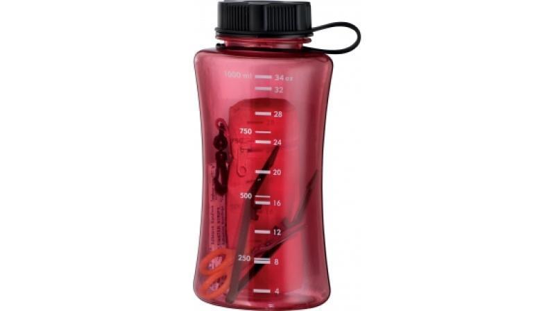 First Aid Kit In Drinking Bottle