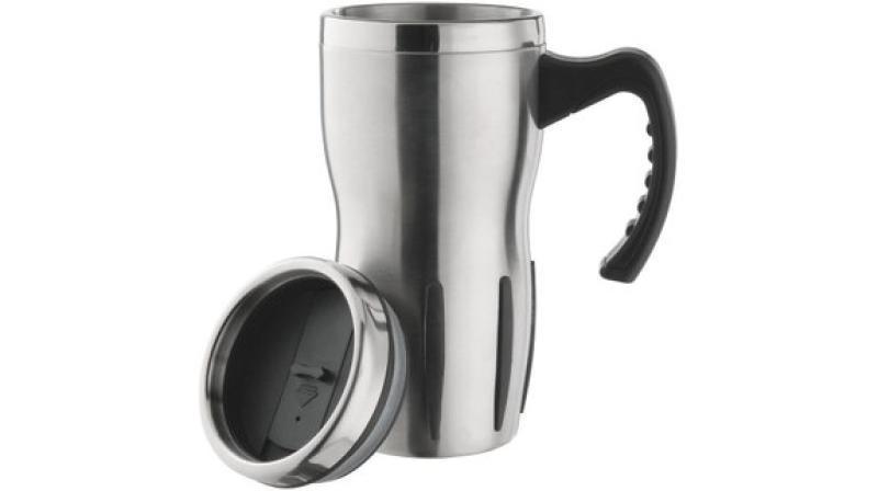 Tech Stainless Steel Travel Mug