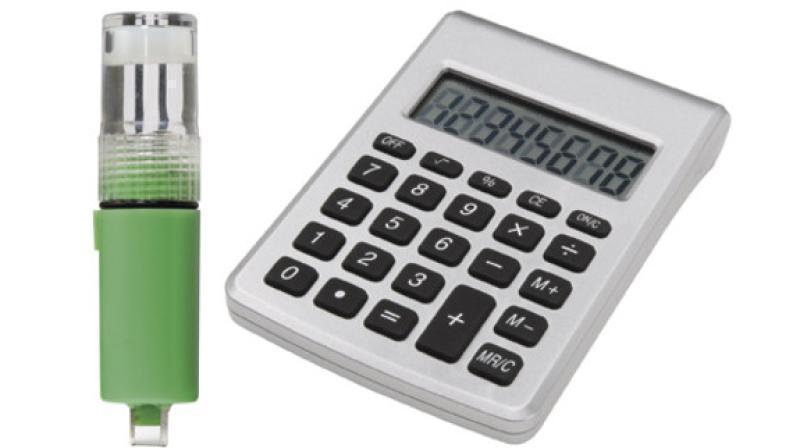 Water Powered Calculator