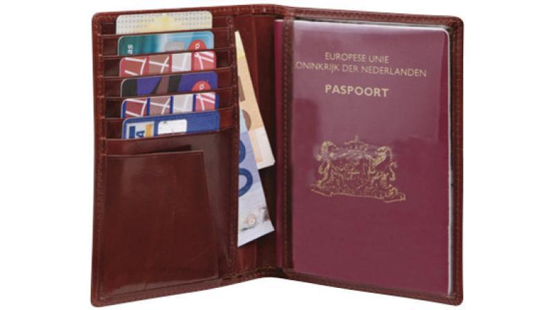 Leather Passport Holder