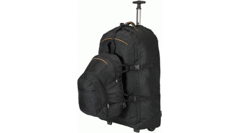 Trolley Travel Bag With Rucksack
