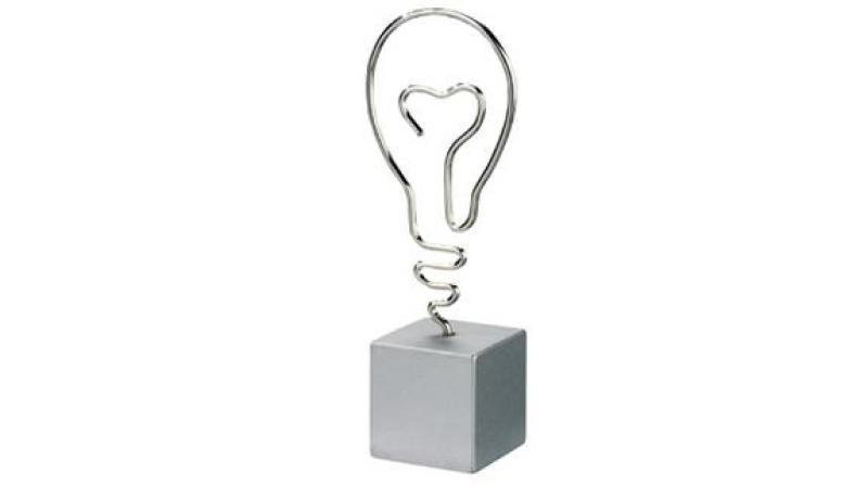 Bulb Shaped Memo Holder