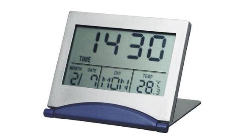 Foldable Alarm Clock
