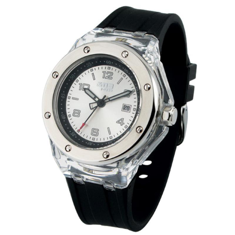 Clear Round Analogue Watch