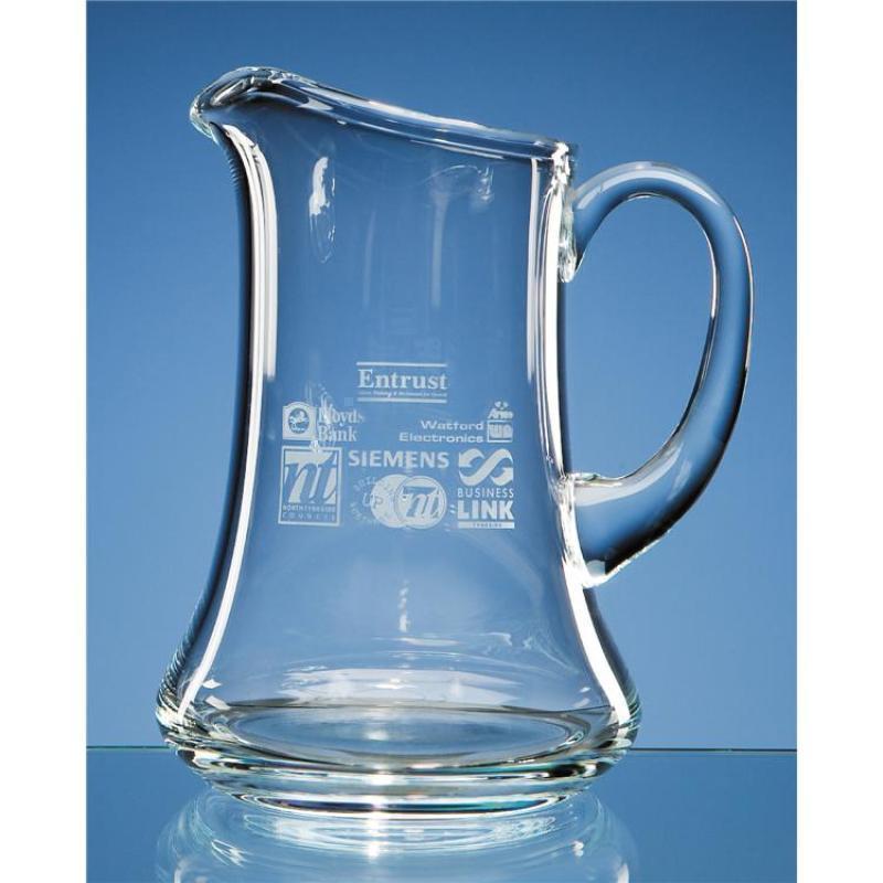 Crystal Glass Jug - Two Pint
