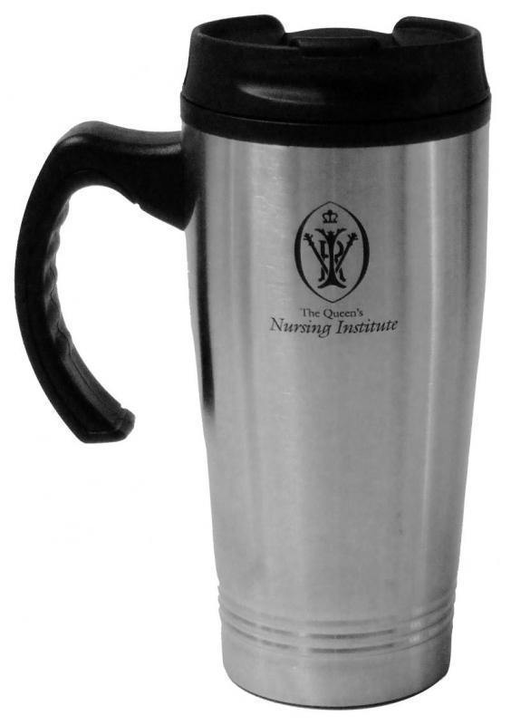 Stainless Steel Travel Mug with Handle