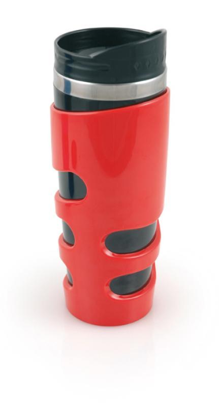 Travel Mug Stainless Steel interior and plastic exterior