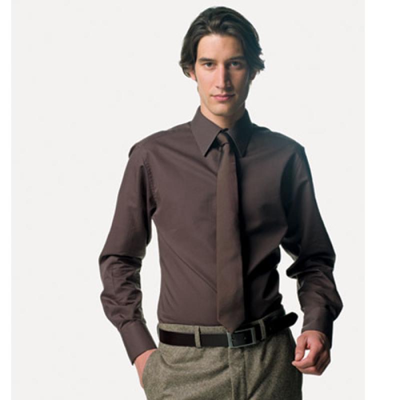 Long Sleeve TENCEL? Fitted Shirt
