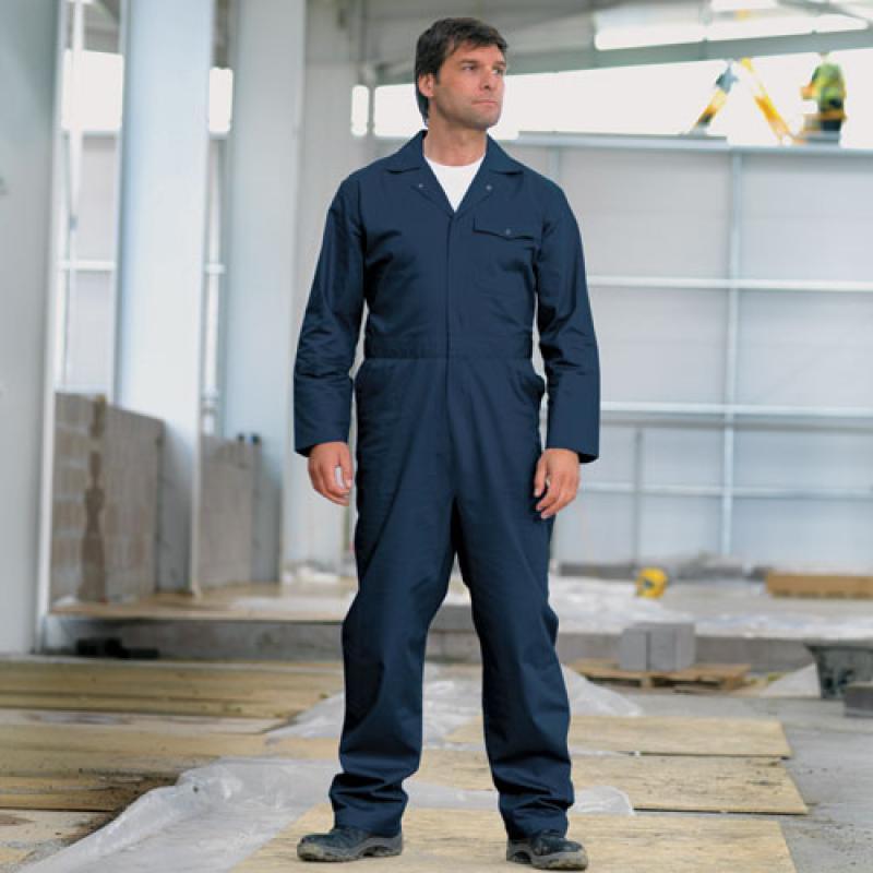 Stud Front Coverall