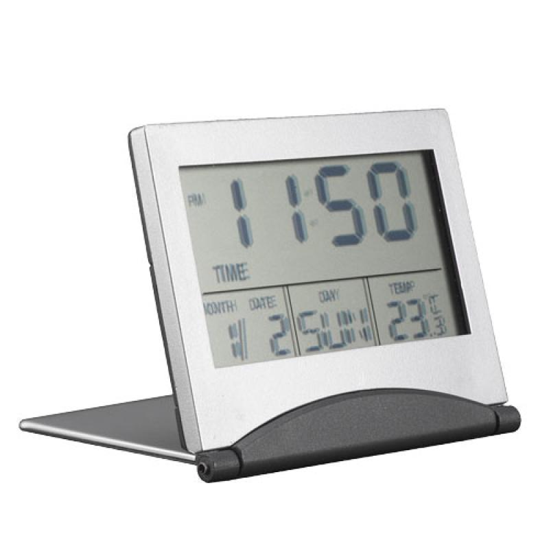 Slim Line Folding Alarm Clock