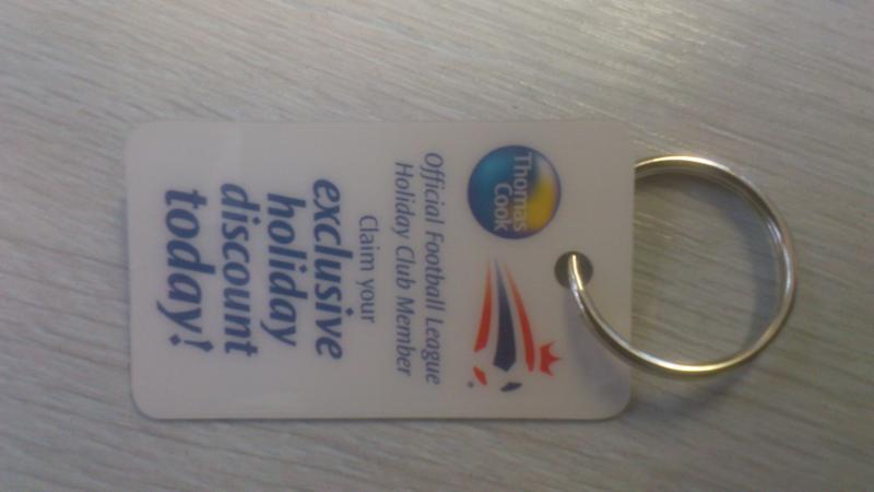 Flexi security card Tag keyring