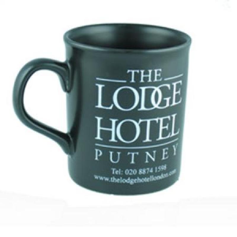 Matt Black Mug