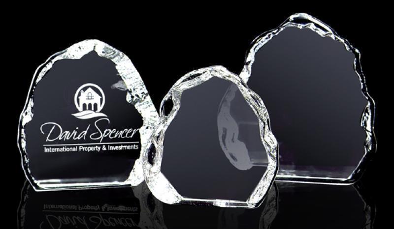 Crystal Ice Trophy/Award Small
