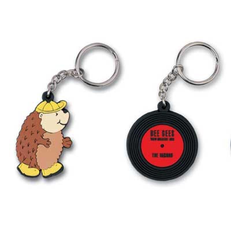 PVC 50mm Keyring
