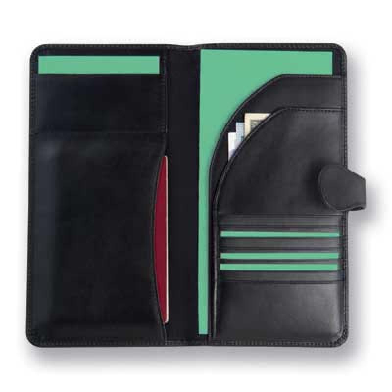 Malvern Leather Travel Wallet