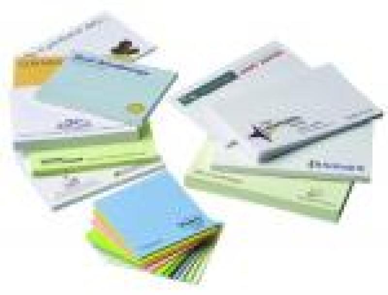 Genuine 3M A7 Post-It-Pad. 100 Sheets Printed Four Colour Process.