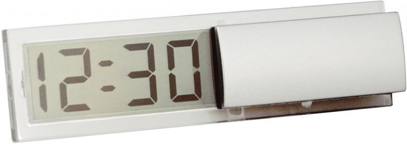 Clear LCD Desk Clock