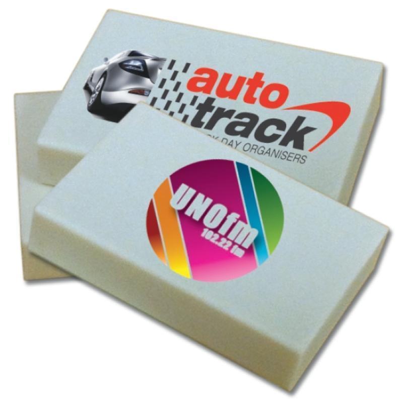 White Eraser Full Colour Print