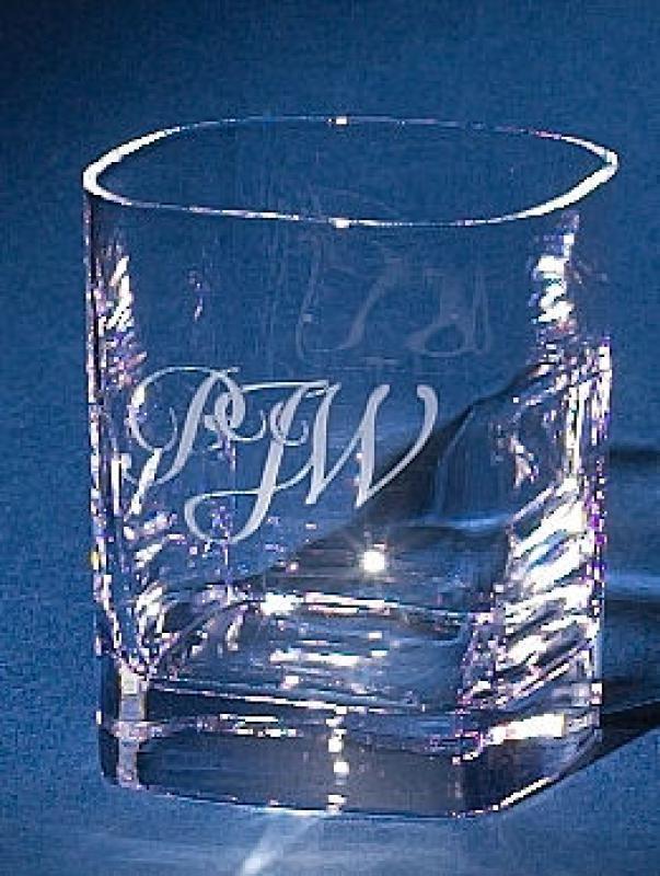 Square Crystal Tumbler Glass 29cl