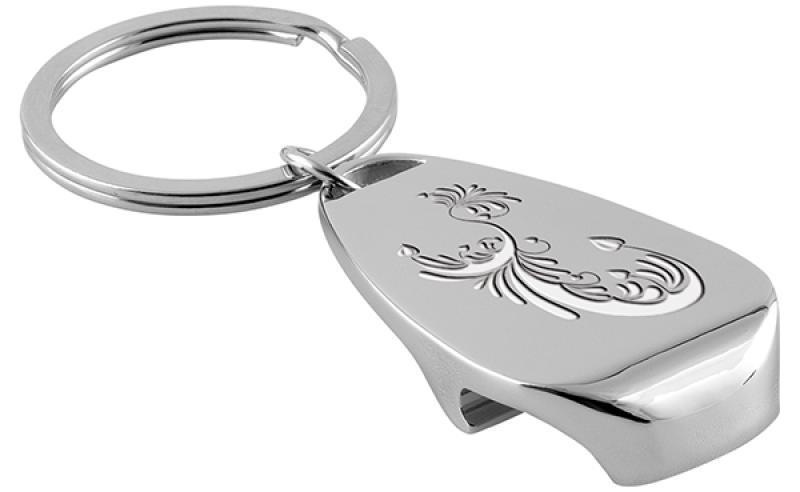 Dallas Metal Keyring and Bottle opener