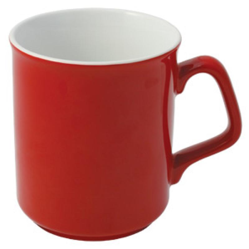 Sparta 10oz Red Duo Earthenware Mug