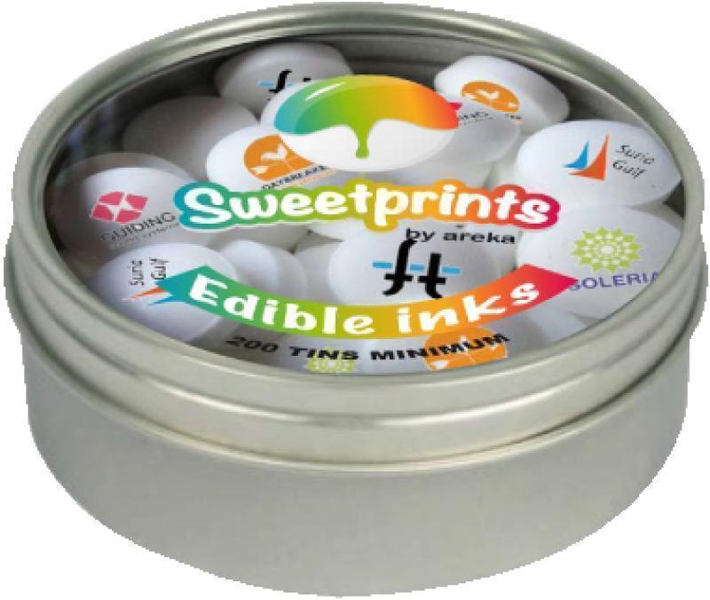Sweetprints printed Tin with printed Mints