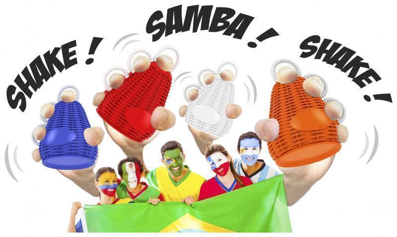 Shake Your World Cup Caxixi Maracas