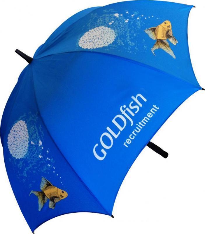 Promotional Golf Umbrella - Fibrestorm Auto 