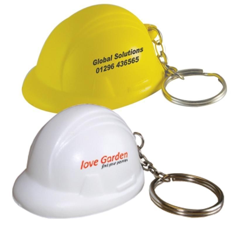 Stress Hard Hat Keyring