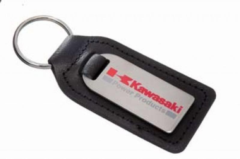 Large Rectangular Genuine Leather Key Fob