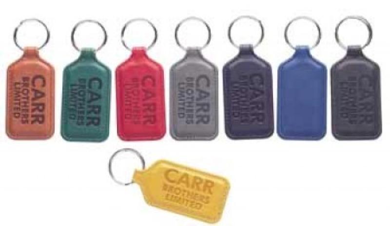 High Quality Soft Touch Belluno PU Key Fob